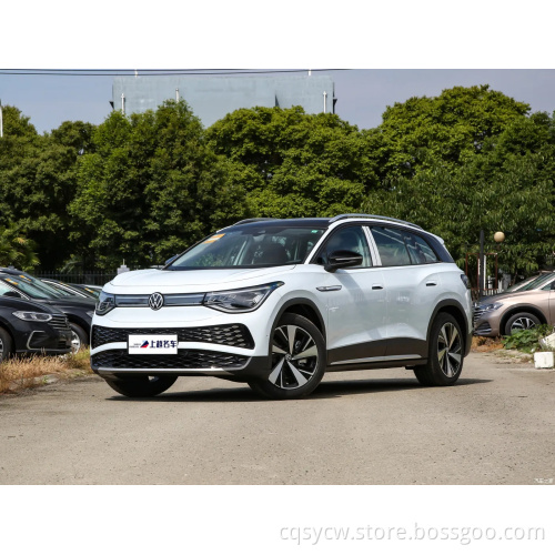 ID.6 x 2023 Edizione pura aggiornata Media elettrica pura a grandi SUV ID6 X Volkswagen Electric Cars realizzate in Cina Nuova elettrica